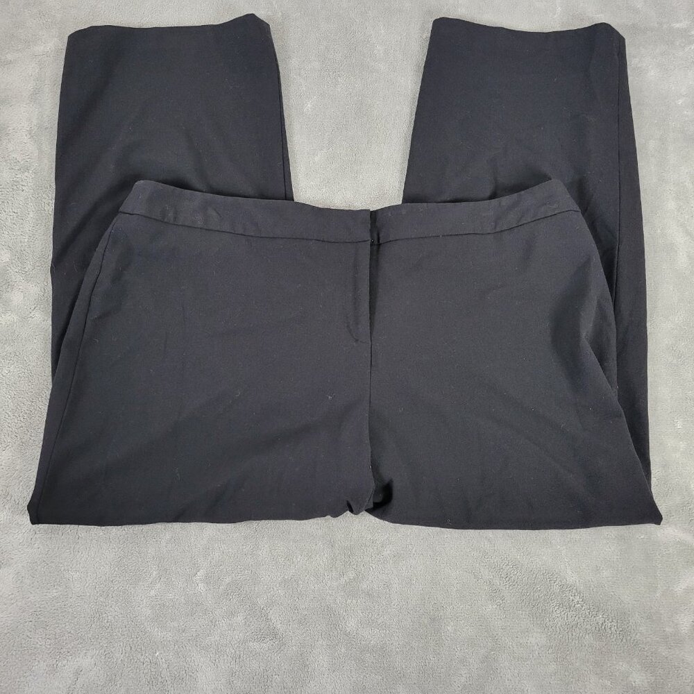 Style & Co Women's 20WP Black Pants Plus Petite Straight Leg Stretch BLA147E